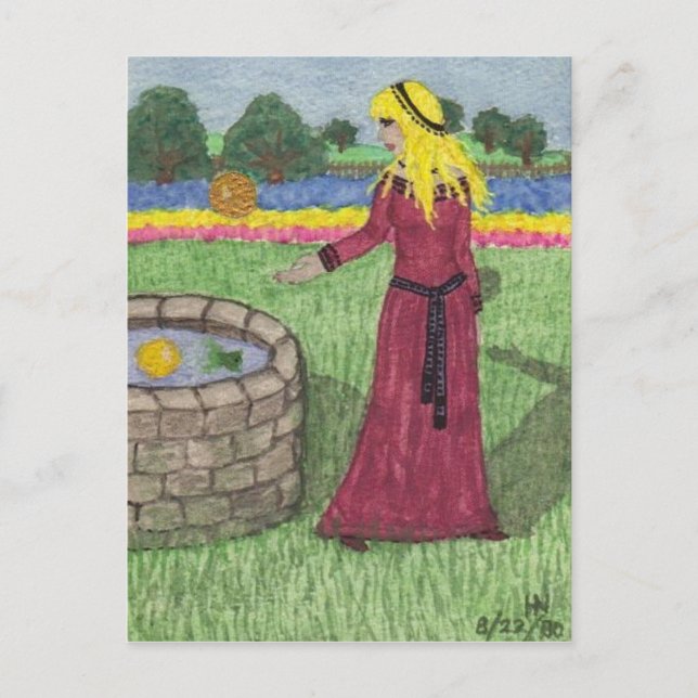 Carte Postale Prince de grenouille (Devant)