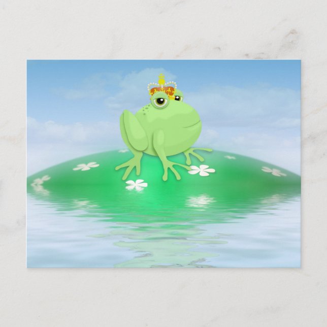 Carte Postale Prince de grenouille (Devant)