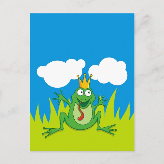 Carte postale Prince Frog 4,25 po x 5,6 po (Devant)