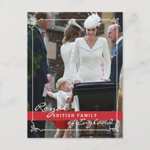 Carte Postale Prince George - Famille royale Kate Middleton