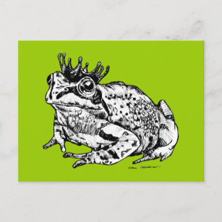 Carte Postale Prince grenouille