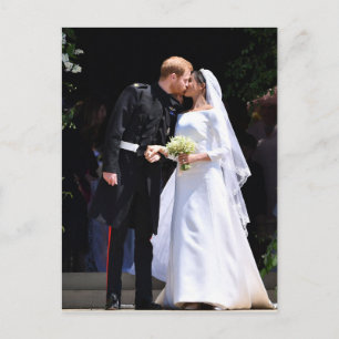 Carte Postale Prince Harry et Meghan Markle Mariage royal