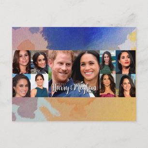 Carte Postale Prince Harry & Meghan Markle
