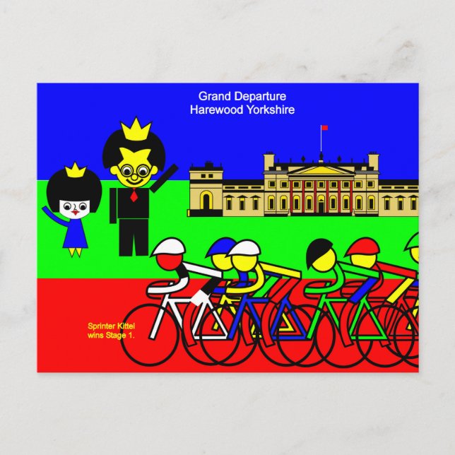 Carte Postale Prince William commence la phase 1 (Devant)