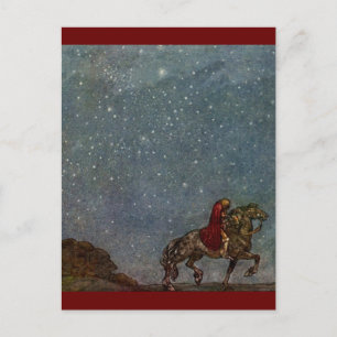 Carte Postale Princes équitation