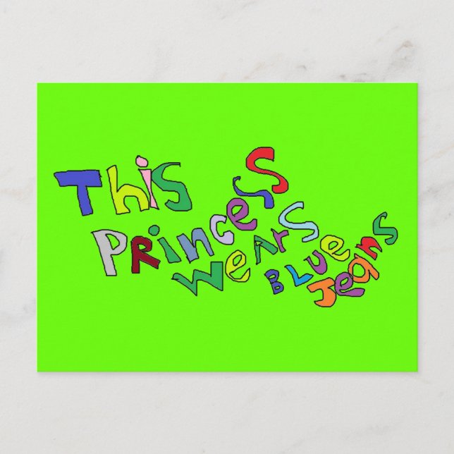 Carte postale Princess (Devant)
