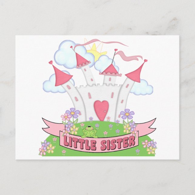 Carte Postale Princess Castle Little Sister (Devant)
