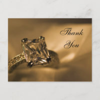 Princess Cut Diamond Ring Mariage Merci Note