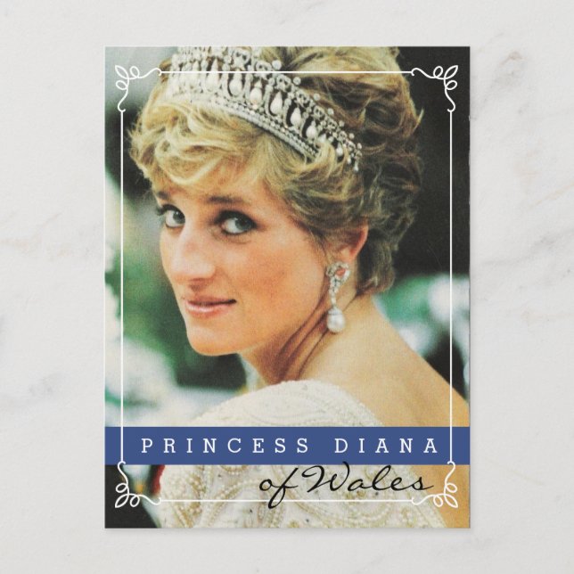 Carte Postale Princess Diana of Wales (Devant)