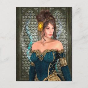 Carte Postale Princesse de conte de fées
