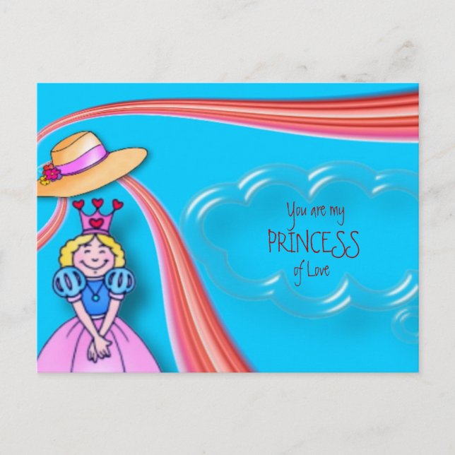 Carte postale Princesse de Valentine (Devant)