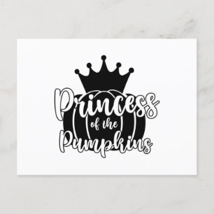Carte Postale Princesse des Citrouilles