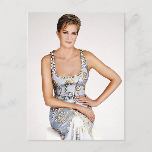 Carte Postale Princesse Diana 1991 (Devant)