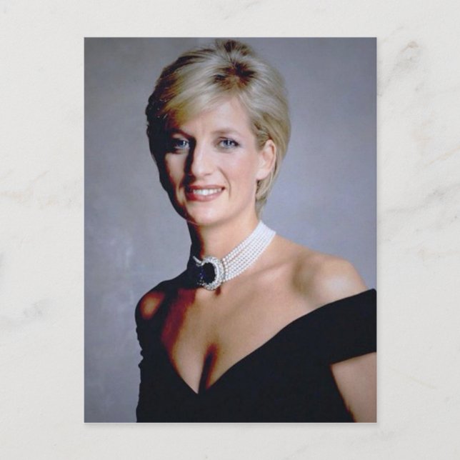 Carte Postale Princesse Diana 1997 (Devant)