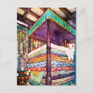 Carte Postale Princesse et Pea