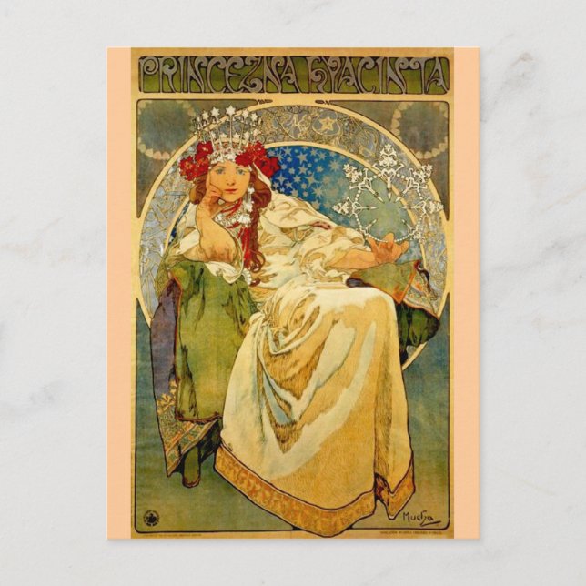 Carte Postale Princesse Hyacinth (Devant)