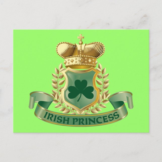 Carte Postale Princesse irlandaise (Devant)