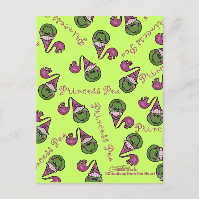 Carte Postale Princesse Pea (Devant)