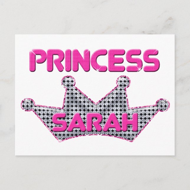 Carte Postale Princesse Sarah (Devant)
