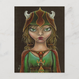 Carte Postale princesse viking