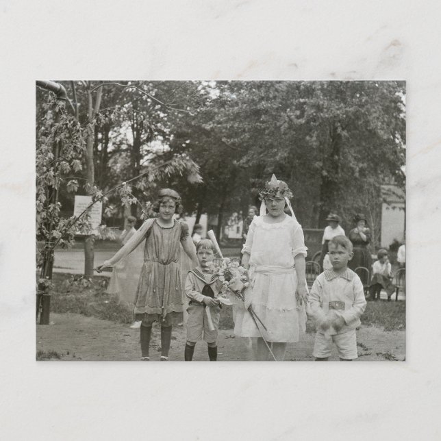 Carte Postale Princesses Fées (et petits frères) (Devant)