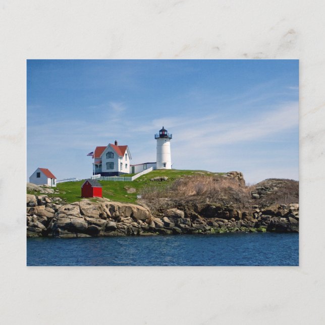 Carte postale principale Nubble Light (Devant)