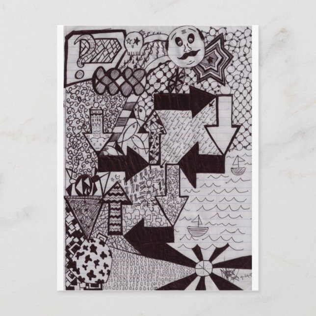 Carte Postale PringlesMan (Devant)