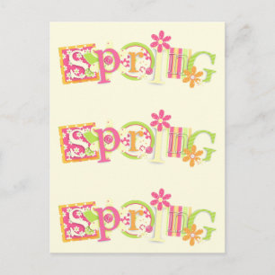 Carte Postale Printemps