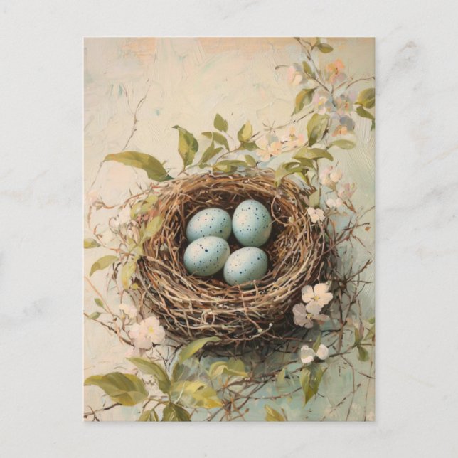 Carte Postale Printemps (Devant)