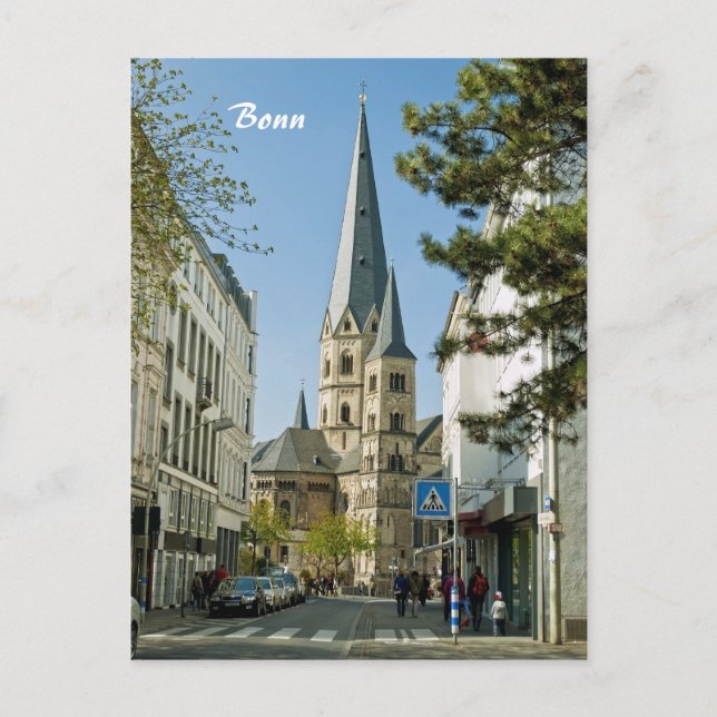 Carte Postale Printemps à Bonn (Devant)