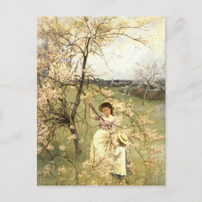 Carte Postale Printemps, c.1880 (Devant)