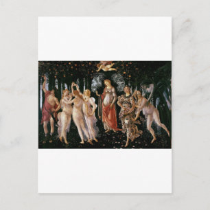 Carte Postale Printemps de Botticelli
