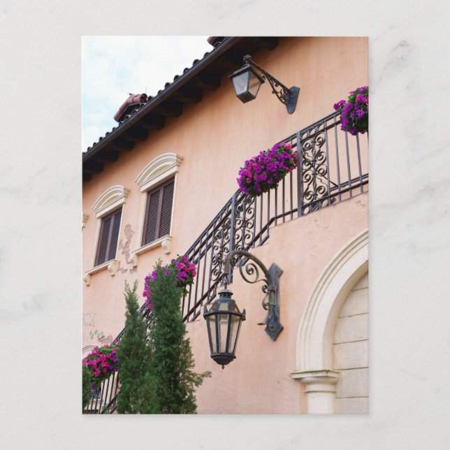 Carte Postale Printemps italien (Devant)