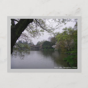 Carte Postale Printemps Lakeside / Voyage photo Chine