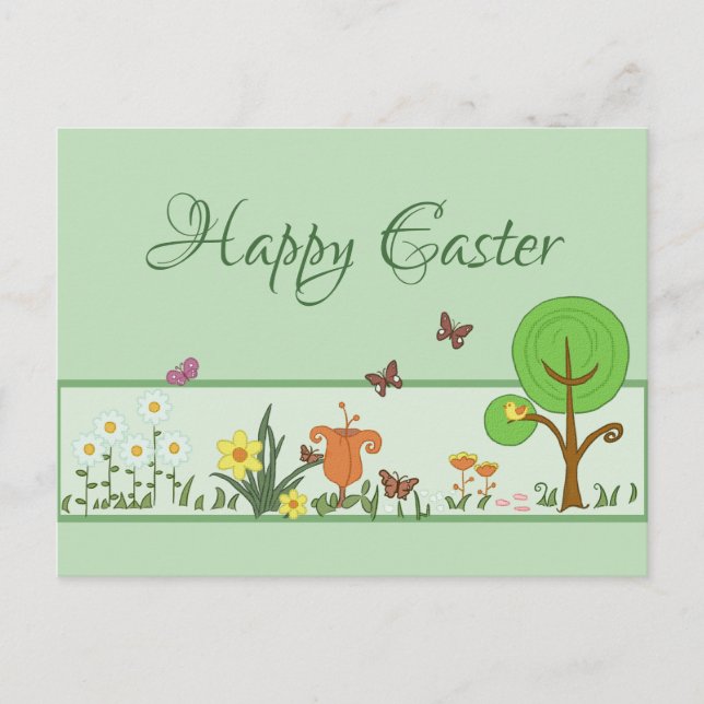 Carte Postale Printemps papetier (Devant)