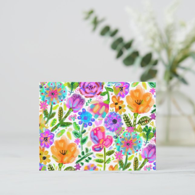Carte Postale Printemps toute l'année (Debout devant)