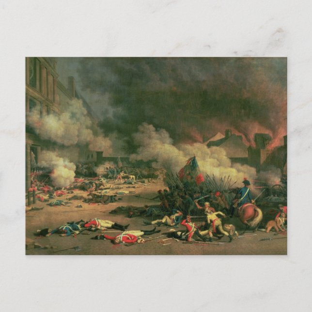 Carte Postale Prise des Tuileries (Devant)