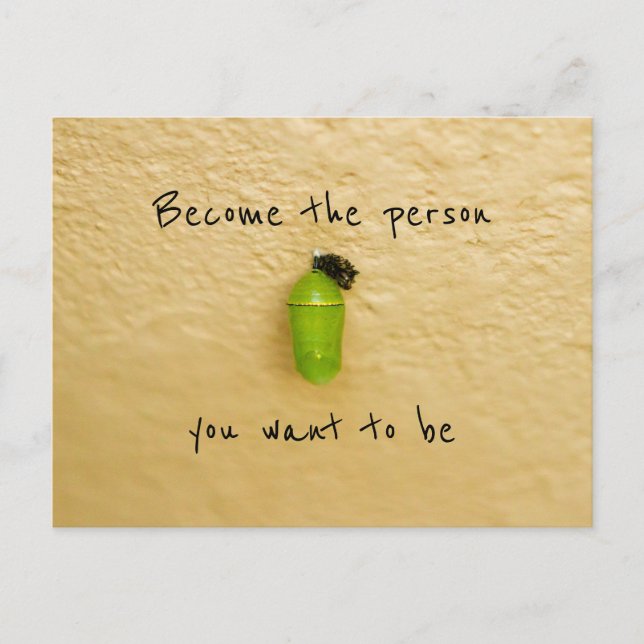 Carte Postale Prise en charge de la transformation de la métamor (Devant)