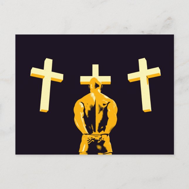 Carte Postale Prison de prison et religion Le christianisme comm (Devant)