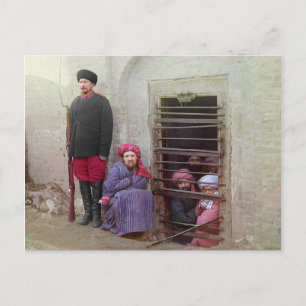 Carte Postale Prison et Détenus - Photo en couleur de 1912 Vinta