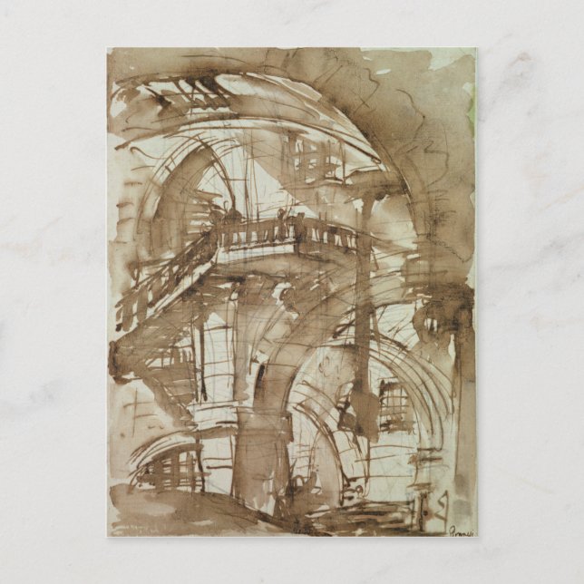 Carte Postale Prison romaine, c.1744-5 (Devant)