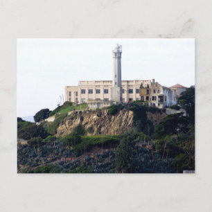 Carte Postale Prison sur l'île d'Alcatraz