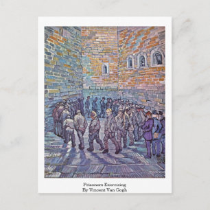 Carte Postale Prisonniers Exercés Par Vincent Van Gogh