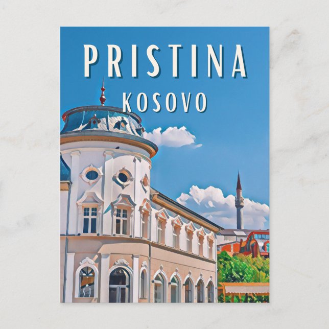 Carte Postale Pristina, le cœur du Kosovo (Devant)