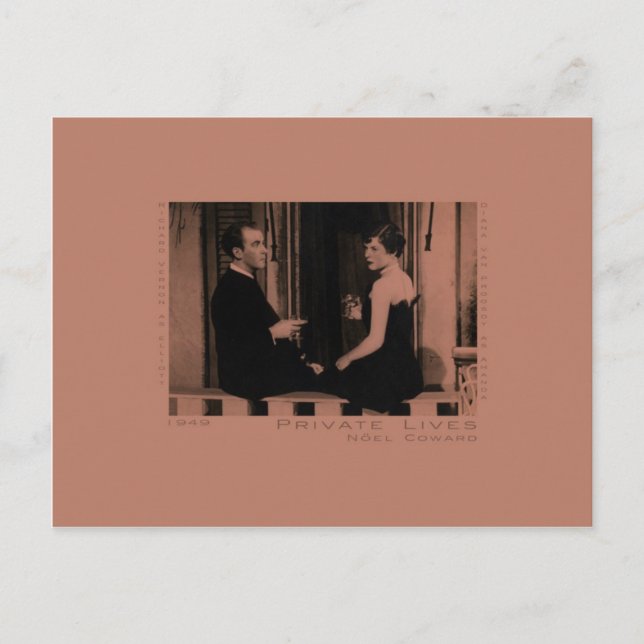 Carte postale Private Lives (Devant)