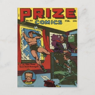 Carte Postale Prix COMICS Cool Vintage Comic Book Cover Art