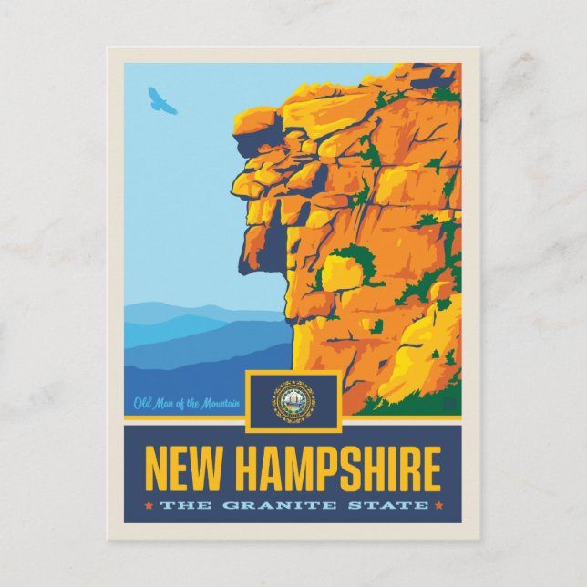 Carte Postale Prix d'État | New Hampshire (Devant)