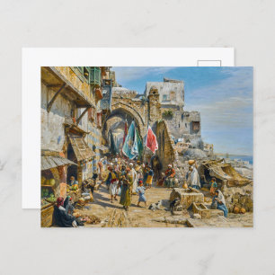 Carte Postale Procession à Jaffa   Gustav Bauernfeind