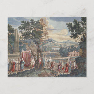 Carte Postale Procession du mariage turc, 1712-13