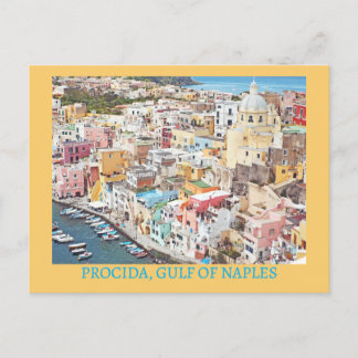 Carte Postale Procida pastel et rêveuse (golfe de Naples)